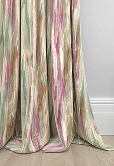 Bombay Velvet, Pink Crush - Made to Measure Curtain